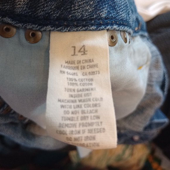 Studded Blue Denim Shorts - Picture 10 of 13